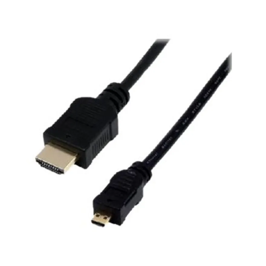 MCL Samar - câble HDMI haute vitesse avec ethernet type A (M) vers micro HDMI type D (M) - 1 m