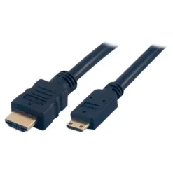 MCL Samar - câble HDMI type A haute vitesse 3D avec ethernet (M) vers mini HDMI type C (M) - 1 m
