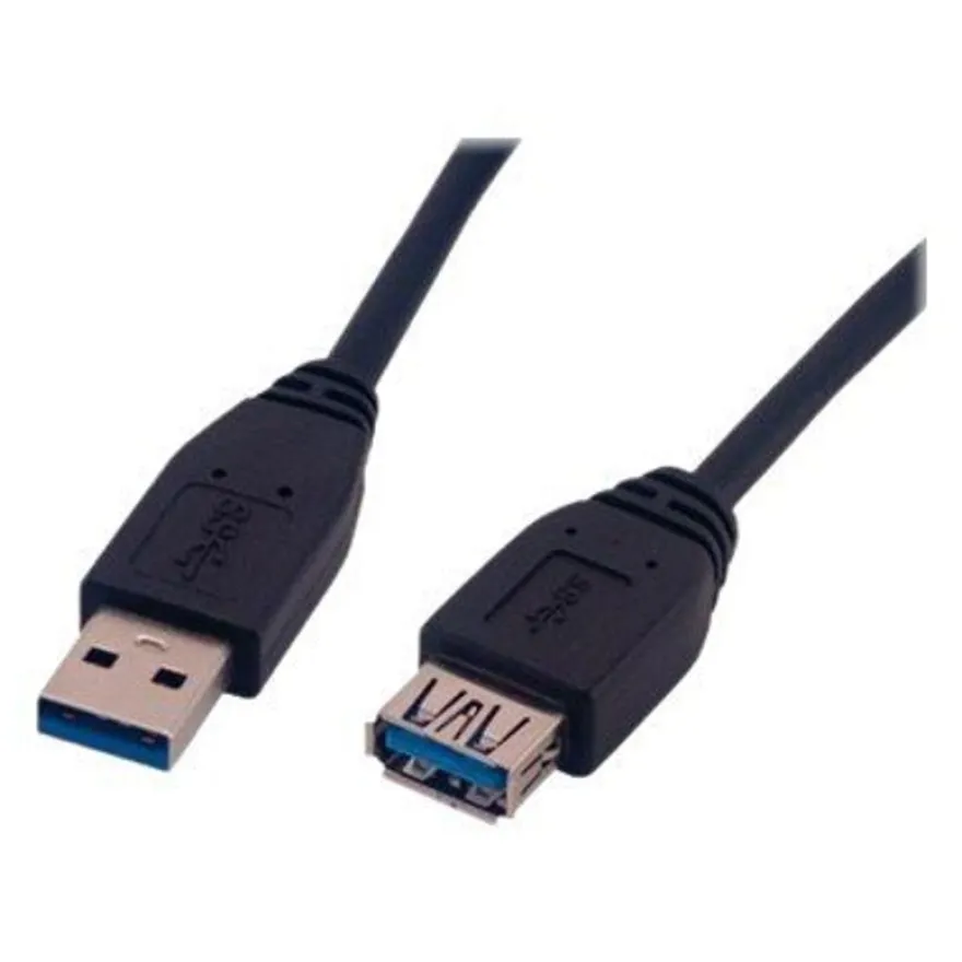MCL Samar - Rallonge de câble USB 3.0 type A (M) vers USB 3.0 type A (F) - 1 m