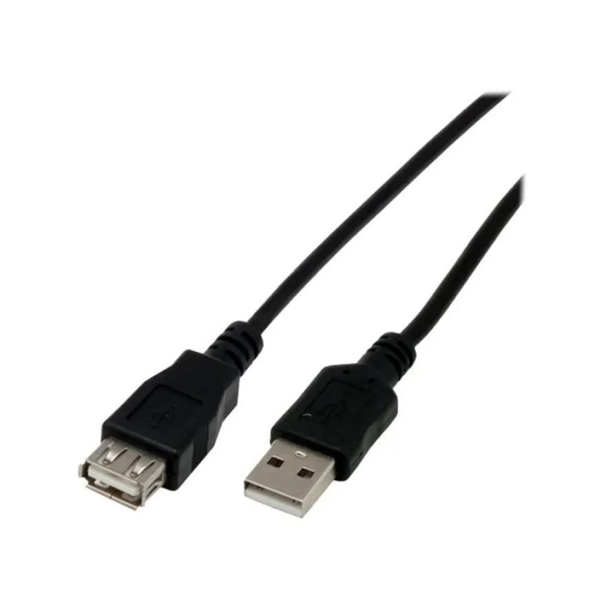 MCL Samar - Rallonge de câble USB 2.0 type A (M) vers USB 2.0 type A (F) - 1 m