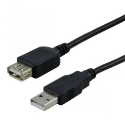 MCL Samar - Rallonge de câble USB 2.0 type A (M) vers USB 2.0 type A (F) - 3 m