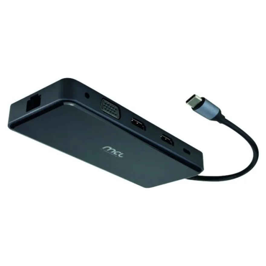 MCL Samar - station d'accueil USB-C 3.1 Gen 1 - VGA, 2 x HDMI - GigE