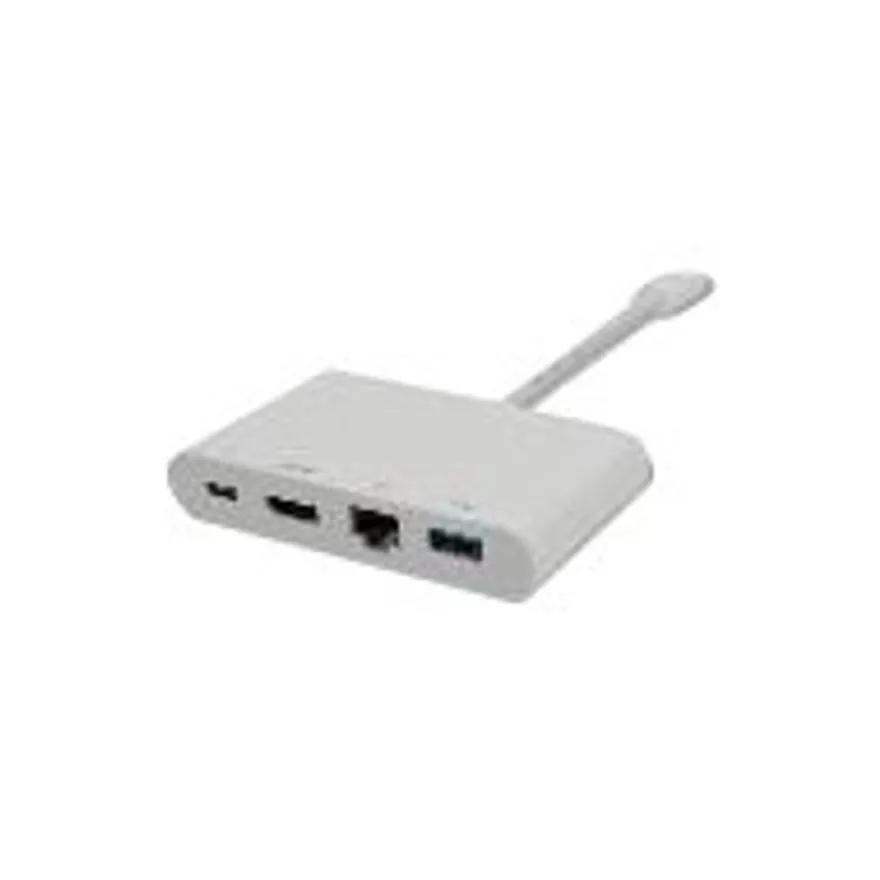 MCL Samar USB3C-504 - Station d'accueil - HDMI, RJ45, USB-C, 3xUSB, VGA