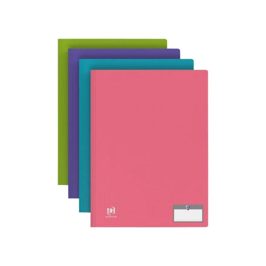 Memphis Style - Porte vues - 20 vues - A4 - disponible dans différentes couleurs