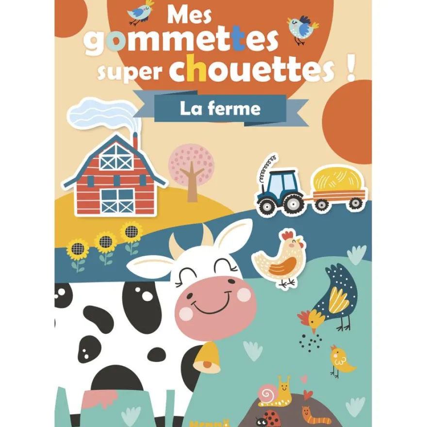 Mes gommettes super chouettes ! la ferme