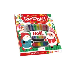 Mes jolis tampons colorés - Noël ! Dès 3 ans