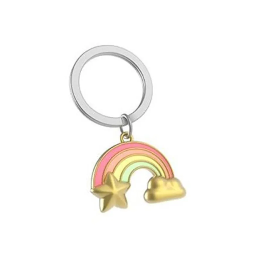 Metalmorphose - Porte-clés - arc-en-ciel pastel
