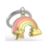 Metalmorphose - Porte-clés - arc-en-ciel pastel