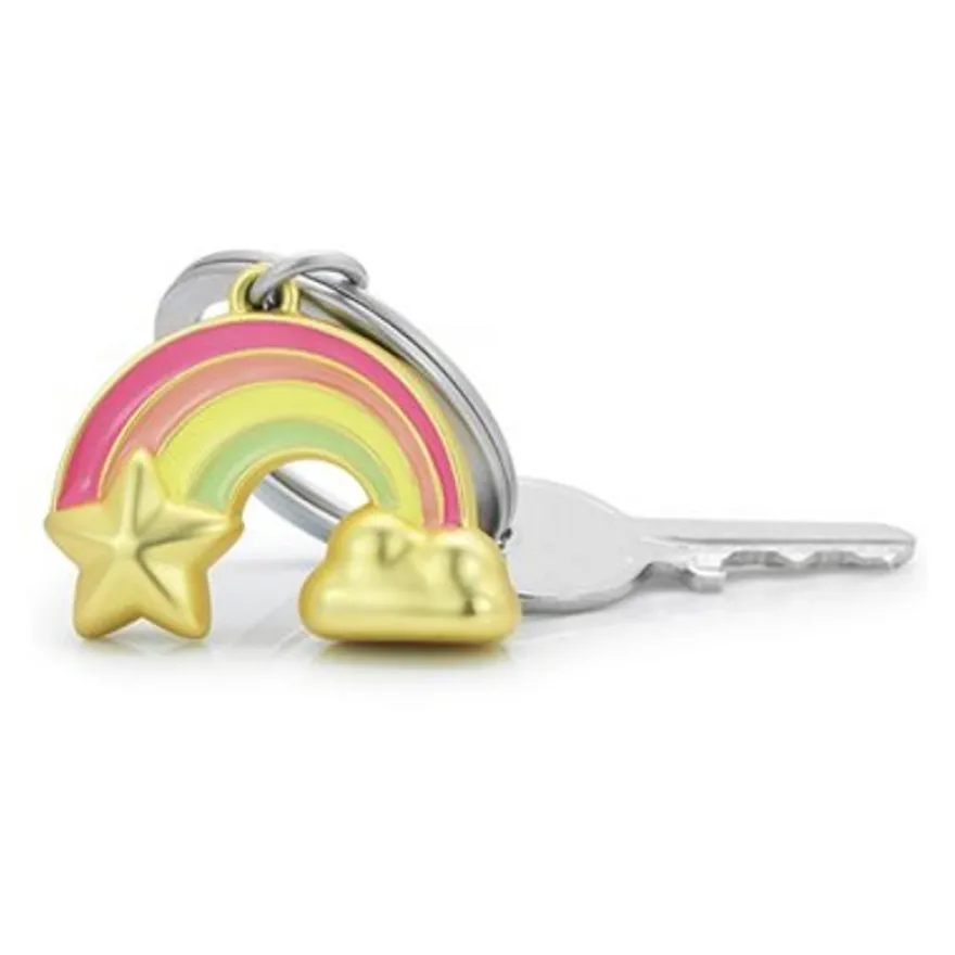 Metalmorphose - Porte-clés - arc-en-ciel pastel
