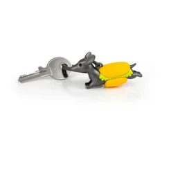 Metalmorphose - Porte-clés - teckel hot-dog