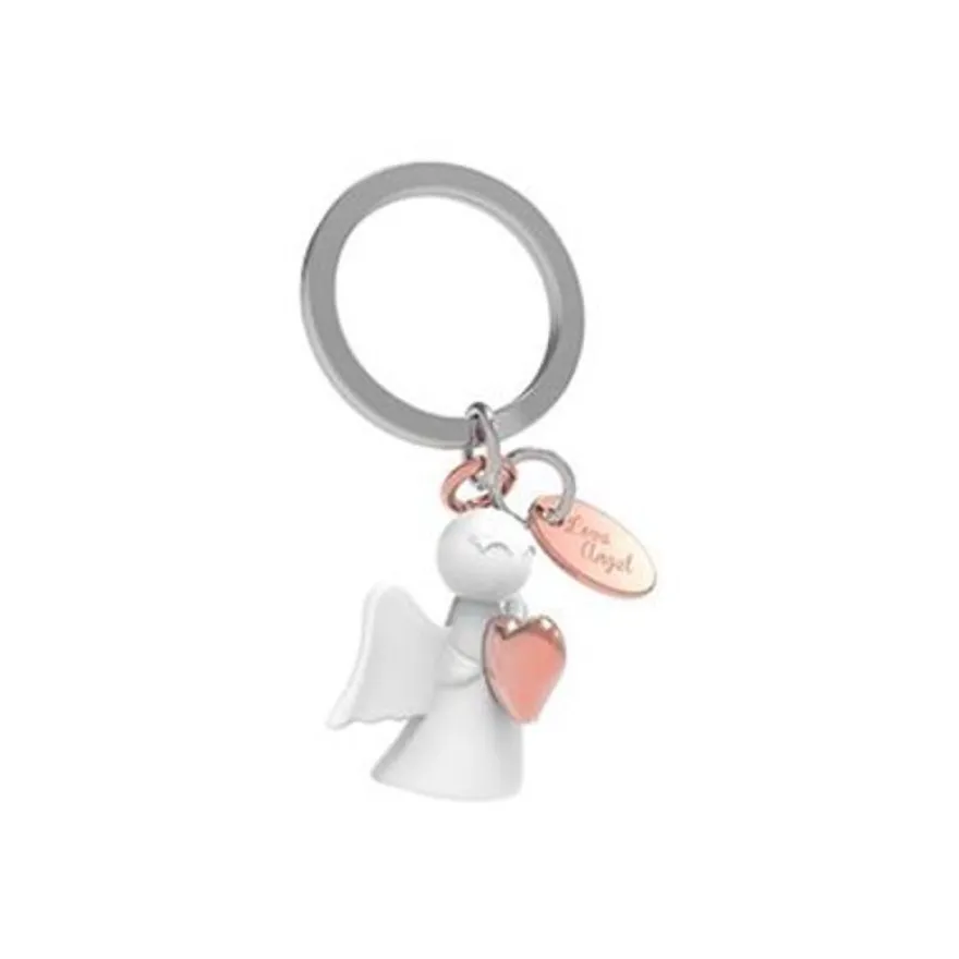 Metalmorphose - Porte-clés - ange gardien