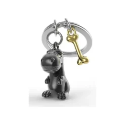 Metalmorphose - Porte-clés - T-Rex et son os