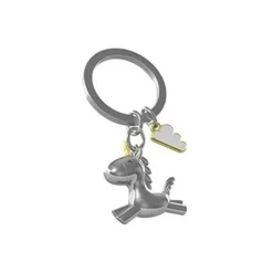 Metalmorphose - Porte-clés - licorne et nuage