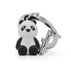 Metalmorphose - Porte-clés - panda et son bambou