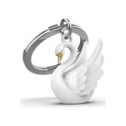Metalmorphose - Porte-clés - cygne