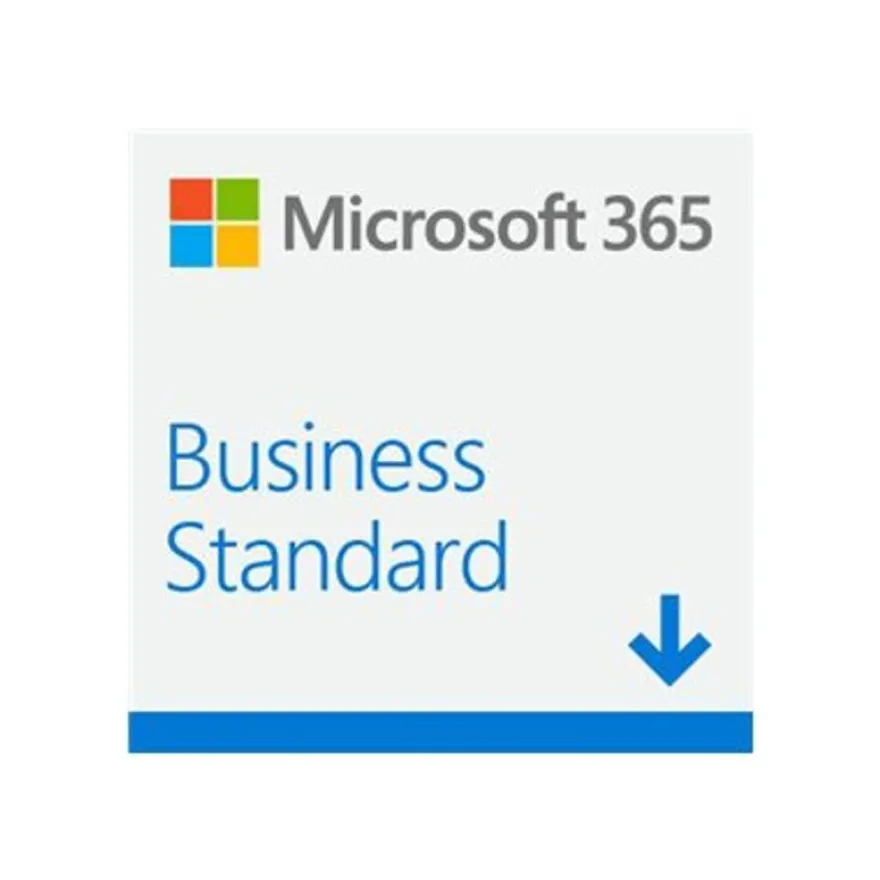 Microsoft 365 Business Standard - Code d'activation envoyé par email valable pour 5 appareils pendant 1 an
