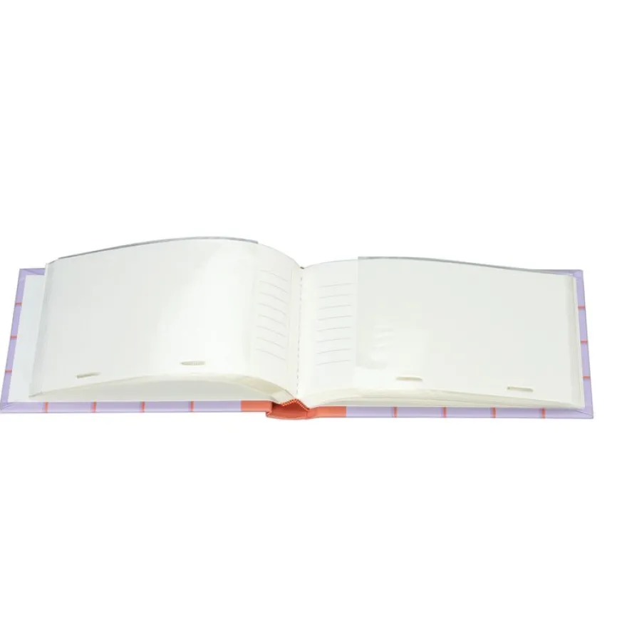 Mini album photos fantaisie 50 pochettes ERICA "Happy Times" pour 50 photos 10 x 15 cm motifs et coloris assortis