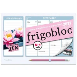 Mini Frigobloc Hebdomadaire Zen - Calendrier compact / sem