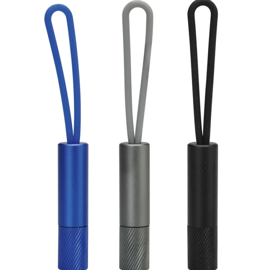 Mini lampe LED avec dragonne SIGN 3 coloris assortis