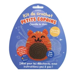Mini set de crochet - chat