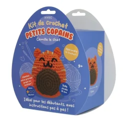 Mini set de crochet - chat