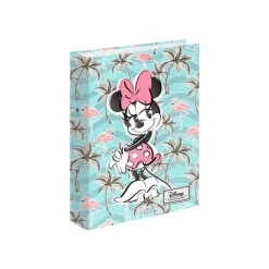 Minnie Mouse Tropic - Classeur à anneaux - A4 - turquoise