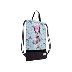Minnie Mouse Tropic - Sac à dos piscine cordon - 1 compartiment - turquoise - Karactermania