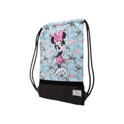Minnie Mouse Tropic - Sac à dos piscine cordon - 1 compartiment - turquoise - Karactermania