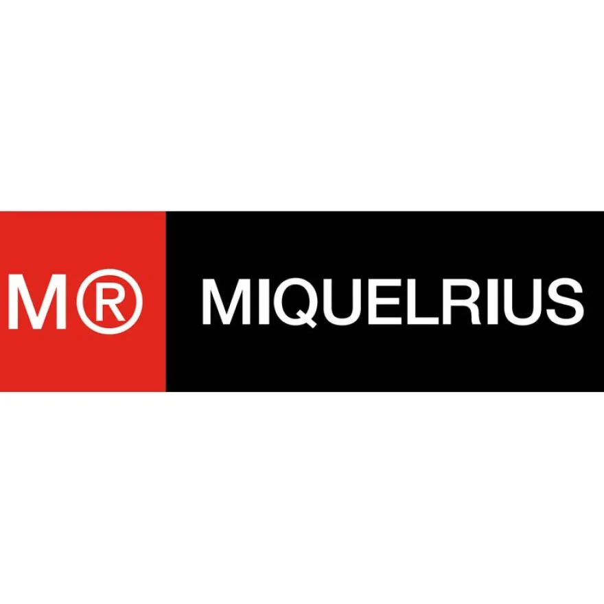 Miquelrius - Cahier à spirale A4 (21x29,7 cm) - 100 pages - petits carreaux (5x5 mm) - noir