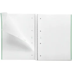 Miquelrius Notebook Emotions - Cahier à spirale - A5 - 80 feuilles - petits carreaux (5x5 mm) - menthe