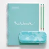 Miquelrius Notebook Emotions - Cahier à spirale - A5 - 80 feuilles - petits carreaux (5x5 mm) - bleu ciel