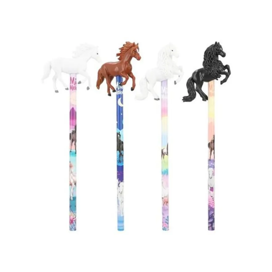 Miss Melody - Crayon avec topper cheval - Top model