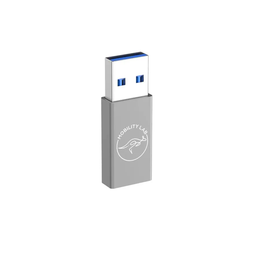 Mobility Lab - Adaptateur USB-C vers USB 3.0 - gris