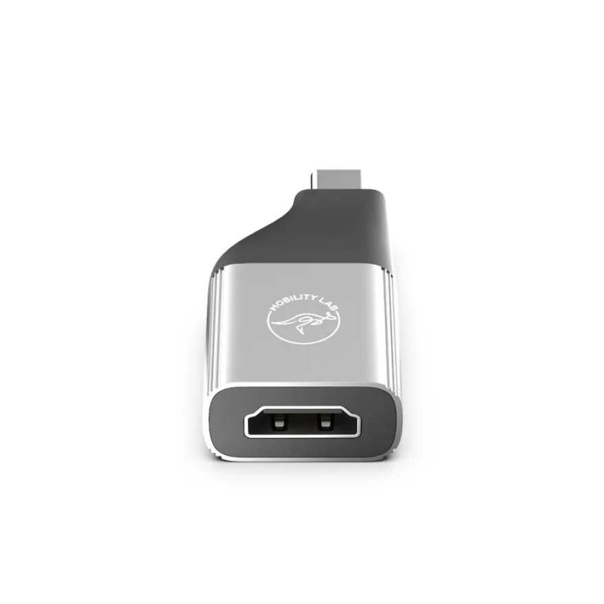 Mobility Lab - Adaptateur USB-C vers HDMI - gris