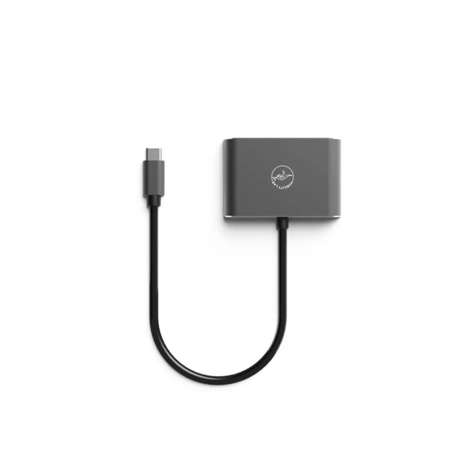 Mobility Lab - Adaptateur USB-C vers HDMI/VGA - gris