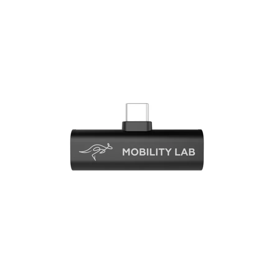 Mobility Lab - Adaptateur USB-C vers jack - noir