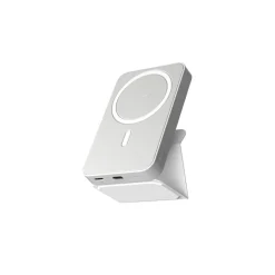 Mobility Lab - Batterie externe à induction mangetique - 5000 mAh - argent