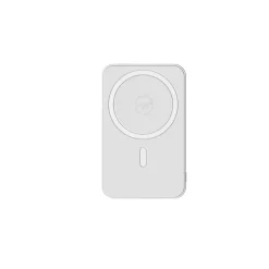 Mobility Lab - Batterie externe à induction mangetique - 5000 mAh - argent