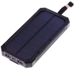 Mobility Lab - Batterie externe solaire - 10000 Mah - noir