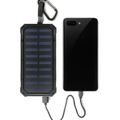 Mobility Lab - Batterie externe solaire - 10000 Mah - noir