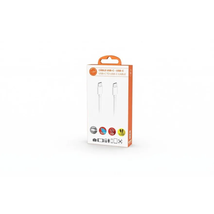 Mobility Lab - Câble USB-C vers USB-C - 1m - blanc