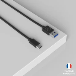 Mobility Lab - Câble USB-C vers USB 3.0 - 1m - noir