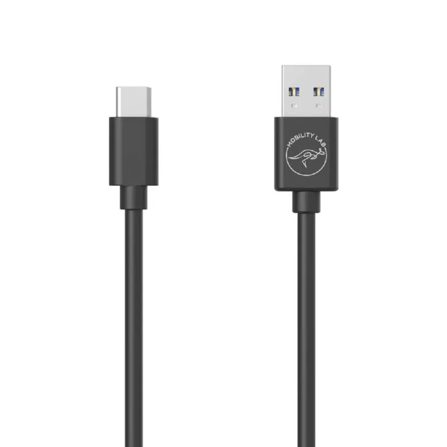 Mobility Lab - Câble USB-C vers USB 3.0 - 1m - noir