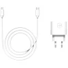 Mobility Lab - Chargeur + câble USB-C vers lightning - 2m - blanc