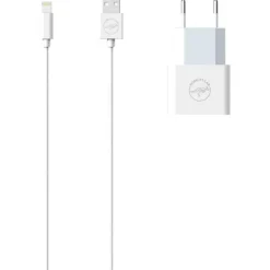 Mobility Lab - Chargeur secteur + câble Lightning - blanc