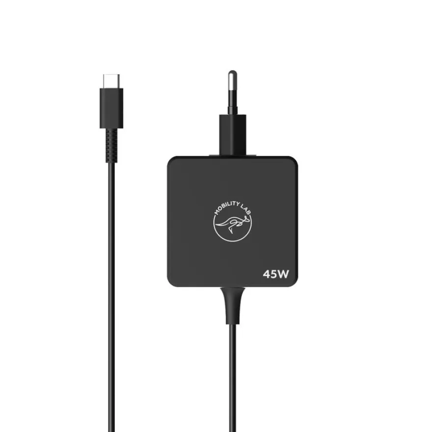 Mobility Lab - Chargeur universel pour ordinateur portable 45W (USB Type C)