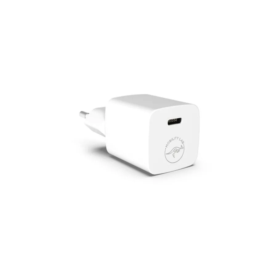 Mobility Lab - Chargeur USB-C - 20W - blanc