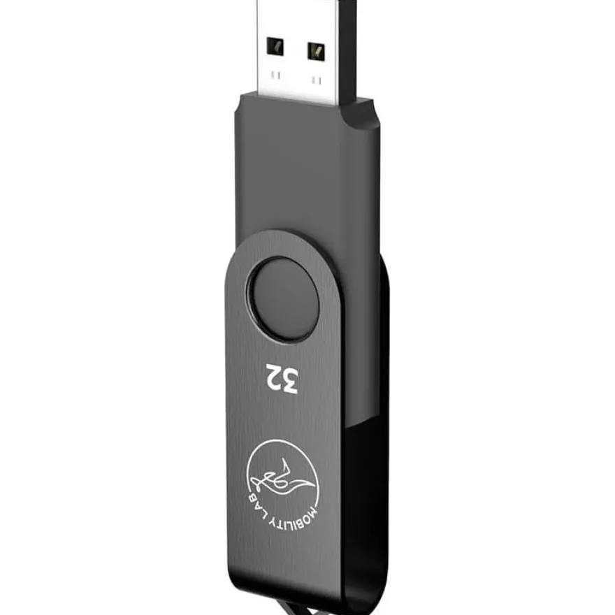 Mobility Lab - Clé USB 2.0 - 32 Go - noir