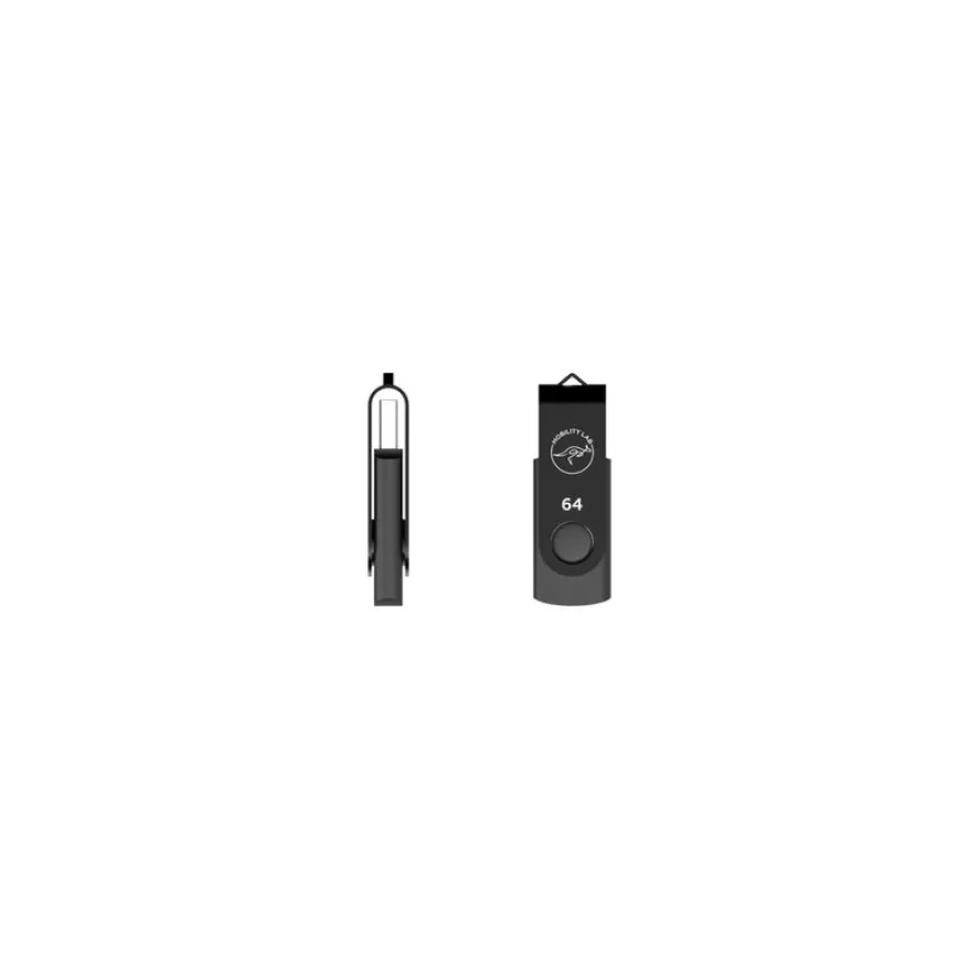 Mobility Lab - Clé USB 2.0 - 64 Go - noir