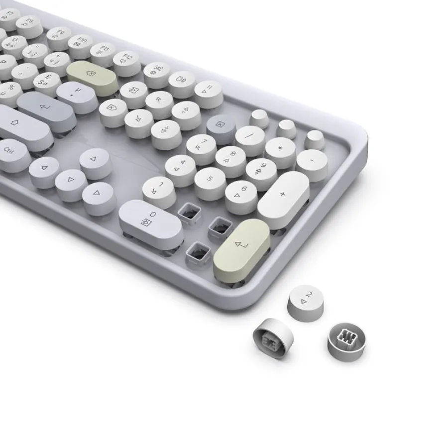 Mobility Lab - Clavier + souris sans fil PURE - gris